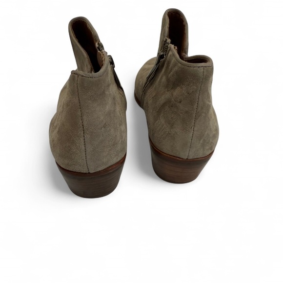 Sam Edelman Taupe Suede Booties – Women’s Size 7.5 - Picture 2 of 4